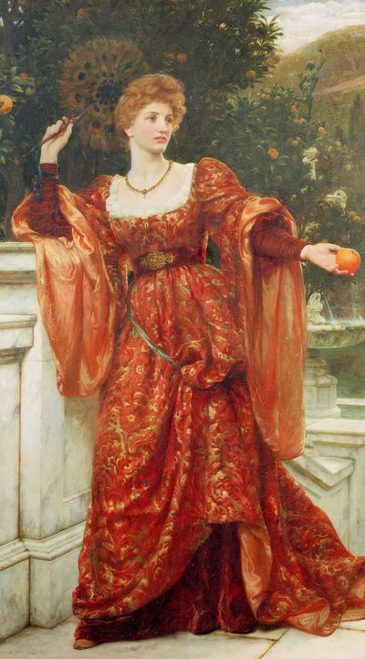 Hesperia, 1887 alkotó: Frank Dicksee