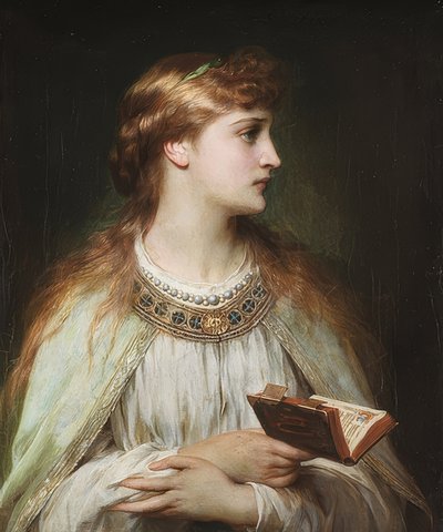Ophelia. Egy 1864 alkotó: Frank Dicksee