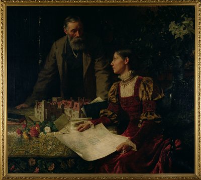 A házépítők, 1879 alkotó: Frank Dicksee