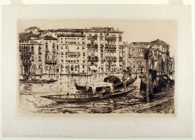 Canal Grande, Velence alkotó: Frank Duveneck