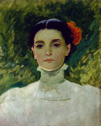 Maggie Wilson portréja alkotó: Frank Duveneck
