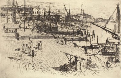 Riva degli Schiavoni (1. tábla) alkotó: Frank Duveneck