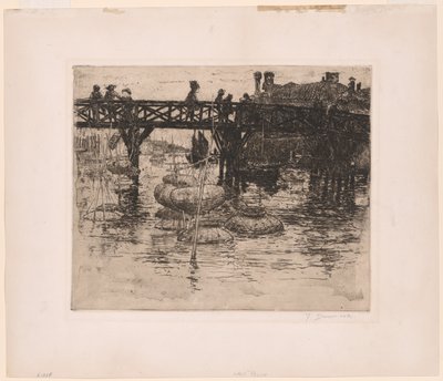 San Pietro in Castello (kis tányér) alkotó: Frank Duveneck