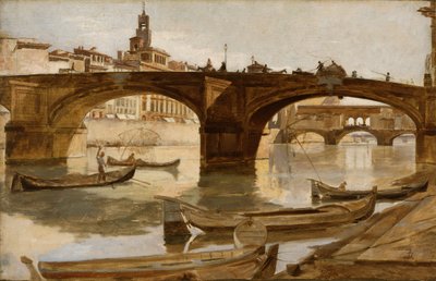 A hidak: 1880 körül (olaj, vászon, laminált kartonra erősítve). alkotó: Frank Duveneck