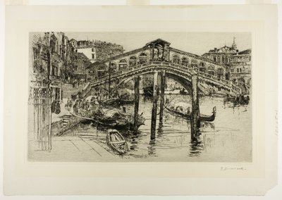 A Rialto, Velence alkotó: Frank Duveneck