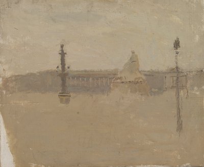 Place de la Concorde No. V, n.d. alkotó: Frank Edwin Scott