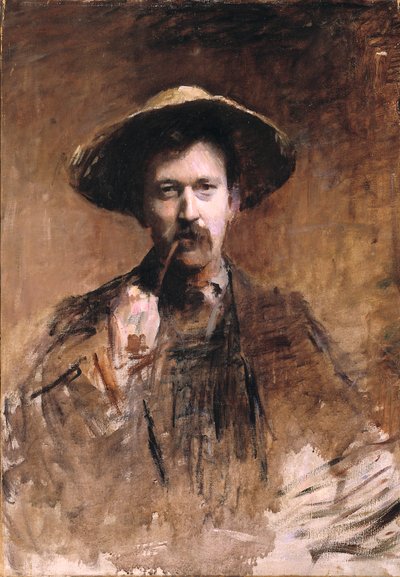 A festő saját portréja, n.d. alkotó: Frank Edwin Scott