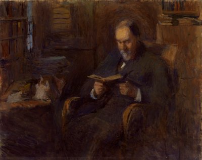 A New York-i Sanford Saltus portréja alkotó: Frank Edwin Scott
