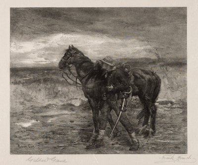 Az ellenség országában, 1887. alkotó: Frank French