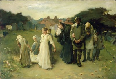 Az elsőszülött halála alkotó: Frank Holl