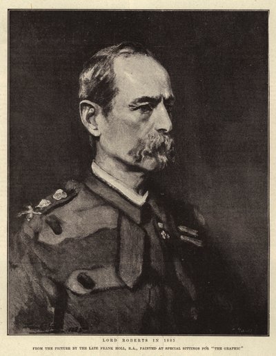 Lord Roberts 1885-ben alkotó: Frank Holl