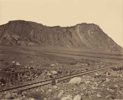 Cinnabar-hegy és az Ördögcsúszda,1880-1889 (fotó) alkotó: Frank Jay Haynes