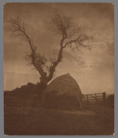 Egton híd Whitbyben a zonsondergang mellett A Nap kijárási tilalma (cím az objektumon) alkotó: Frank Meadow Sutcliffe