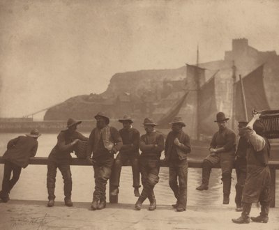 Whitby halászok alkotó: Frank Meadow Sutcliffe