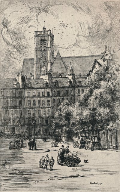 Place Baudoyer, 1915 alkotó: Frank Milton Armington