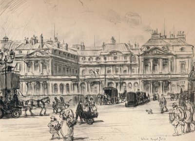 A Palais-Royal, 1915 alkotó: Frank Milton Armington