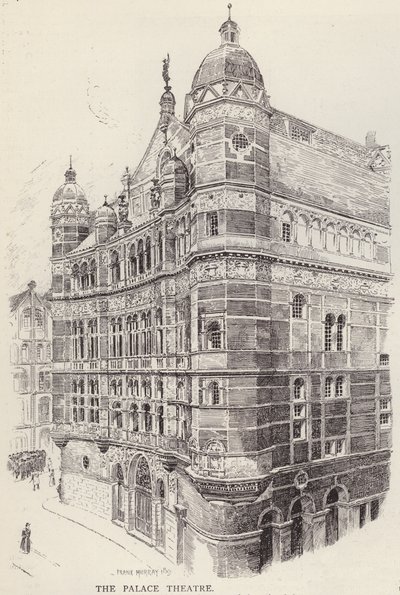 Palace Theatre, London (litho) alkotó: Frank Murray