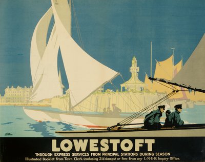 Lowestoft (színes litó) alkotó: Frank Newbould