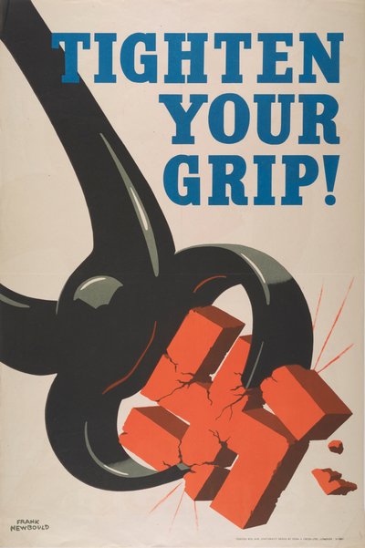 Szorítsa meg a markolatát! , c. 1942. alkotó: Frank Newbould