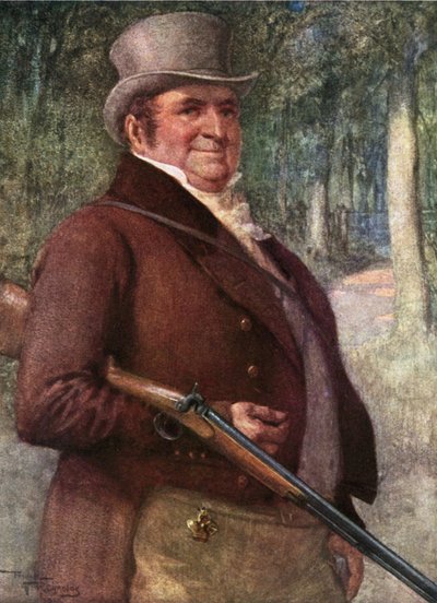 Mr. Wardle (színes litográfia) alkotó: Frank Reynolds