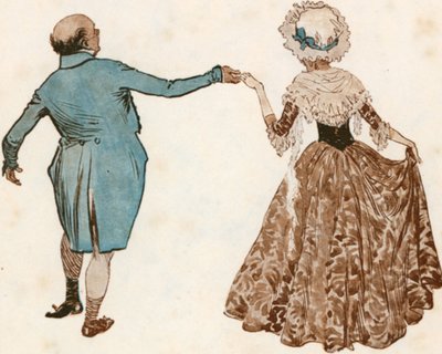 The Pickwick Papers (színes litográfia) alkotó: Frank Reynolds