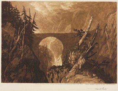 Little Devils Bridge, 1886. alkotó: Frank Short
