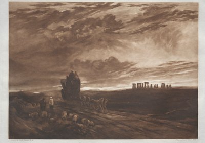 Stonehenge hajnalban alkotó: Frank Short