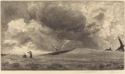Egy Sussex Down alkotó: Frank Short, after John Constable