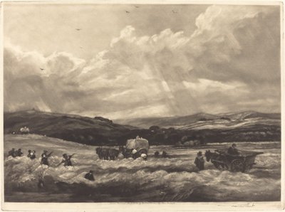 Hayfield Yorkshire-ben alkotó: Frank Short, after Peter De Wint
