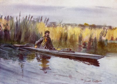 Norfolk Broads: "Tudományos" foltok szárnyasok (színes litho) alkotó: Frank Southgate