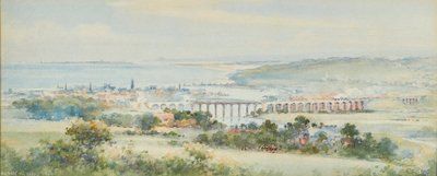 Berwick ( akvarell) alkotó: Frank Watson Wood