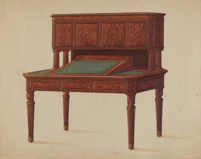 Asztal alkotó: Frank Wenger