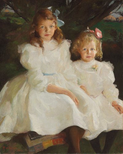 Két Kislány alkotó: Frank Weston Benson