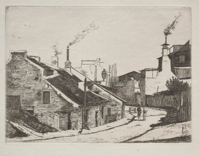Country Street, Alouette, 1861. alkotó: François Bonvin