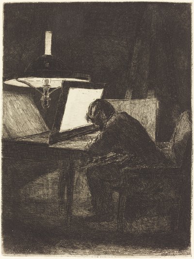 A nyomdász alkotó: François Bonvin