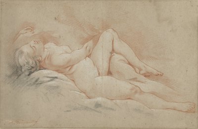 Fekvő női akt alkotó: François Boucher
