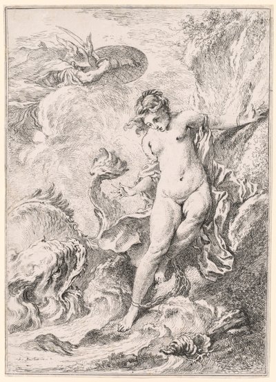 Andromeda Andromède, 1734. alkotó: François Boucher