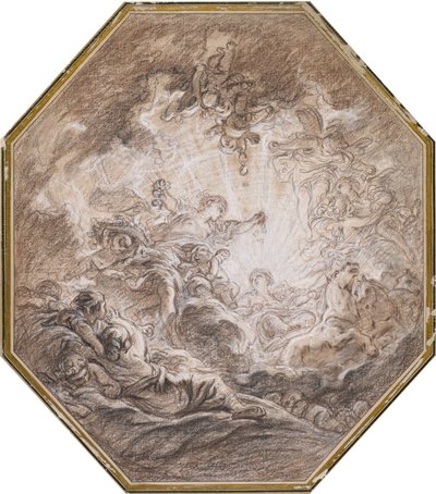 Aurora a Reggeli Nap érkezését hirdeti alkotó: François Boucher