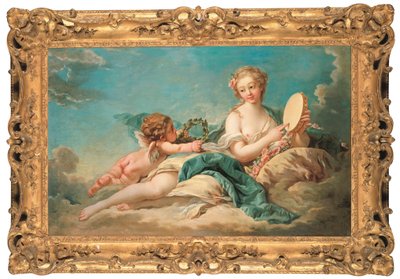 Clio, a történelem és a dal múzsája, 1758 alkotó: François Boucher