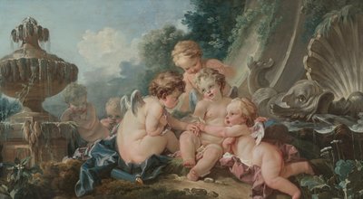 Ámorok az összeesküvésben, 1740-es évek alkotó: François Boucher