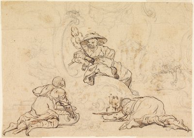 Designs for Chinoiserie Ornament alkotó: François Boucher
