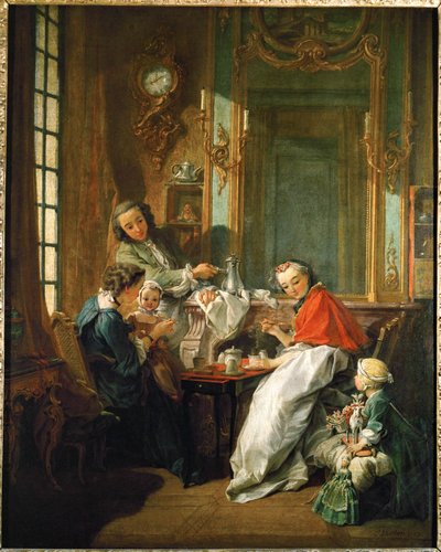 Le dejeuner - az ebéd ... alkotó: François Boucher
