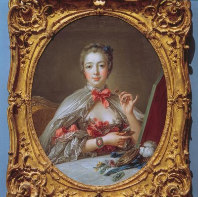 Madame de Pompadour a WC-nél. alkotó: François Boucher