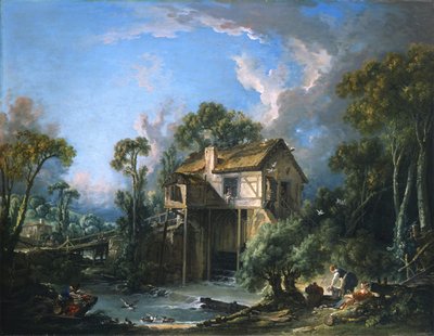 Malom Charentonban alkotó: François Boucher