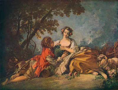 Lelkipásztori tárgy, 18. század alkotó: François Boucher