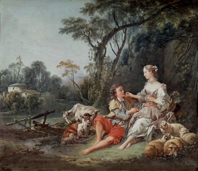 A szőlőre gondol?, 1747 alkotó: François Boucher