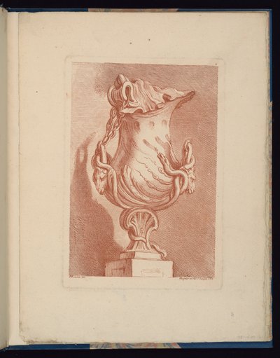4. tábla, Livre de vases (Vázák könyve) alkotó: François Boucher