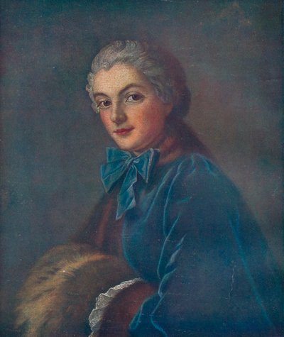 Fiatal nő portréja, 18. század alkotó: François Boucher