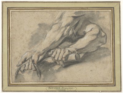 Két alkar vizsgálata alkotó: François Boucher
