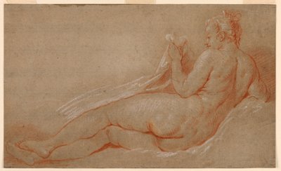 Tanulmány a fekvő akthoz alkotó: François Boucher